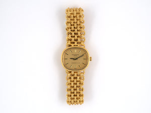 61302 - SOLD - Circa 1972 Patek Philippe Tiffany Gold Lady's Ellipse Watch