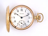 61304 - Circa 1907 Gold Waltham Hunting Case Pendant Pocket Watch