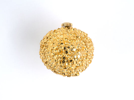 61352 - Circa 1960 Le Coultre Gold Watch Ring