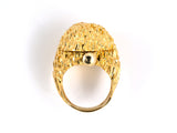 61352 - Circa 1960 Le Coultre Gold Watch Ring