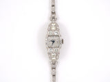 61353 - SOLD - Circa 1950's Hamilton Platinum Diamond Watch