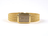 61364 - Corum Gold Quartz Ladies Watch Herringbone Mesh Attachment