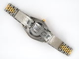 61374 - SOLD - Circa 1985 Rolex Stainless Steel Gold Datejust Watch