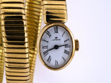 67780 - Circa 1950 Lorenz Gold Flexible Snake Watch