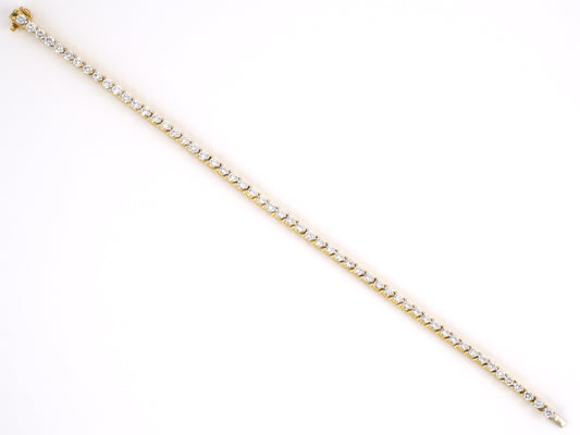 71871 - Chalson Gold Diamond Bracelet