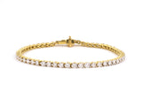 71871 - Chalson Gold Diamond Bracelet