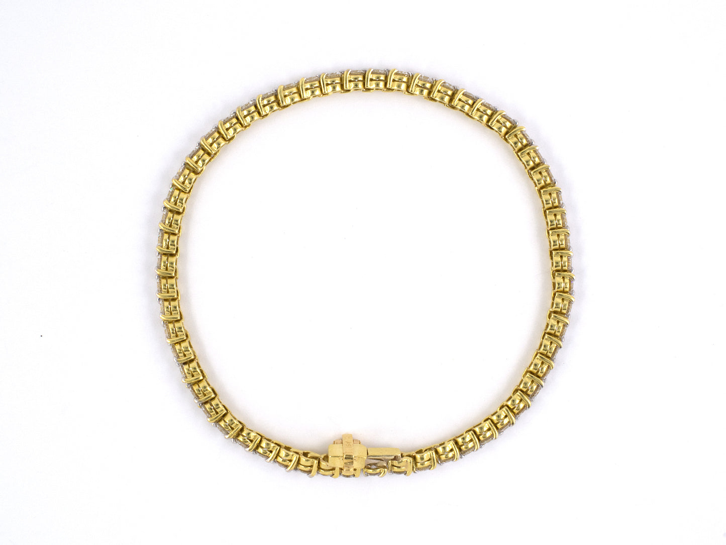 71871 - Chalson Gold Diamond Bracelet