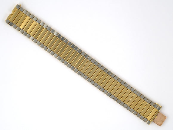 72018 - Gold French Brick Bracelet