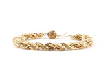 72162 - Gold Akoya Pearl Rope Bracelet