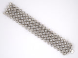 72529 - Gold Diamond 7-Row Flexible Bracelet