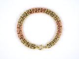 72802 - Retro Gold Curb Link Bracelet