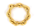 72828 - Buccellati Gold Florentine Stirrups Link Bracelet