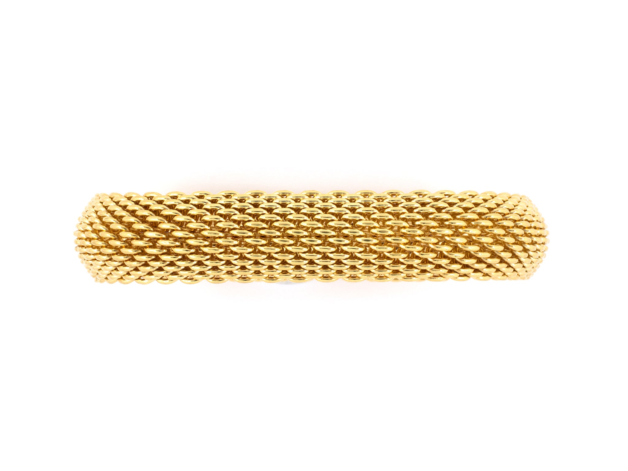 Tiffany gold clearance mesh bracelet