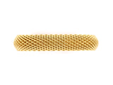 72840 - SOLD - Tiffany Somerset Gold Mesh Bangle Bracelet