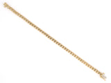 72854 - SOLD - Gold Diamond Tennis Bracelet