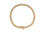 72854 - SOLD - Gold Diamond Tennis Bracelet