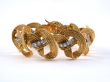 72951 - SOLD - Circa 1955 Cartier Gold Platinum Diamond Bracelet