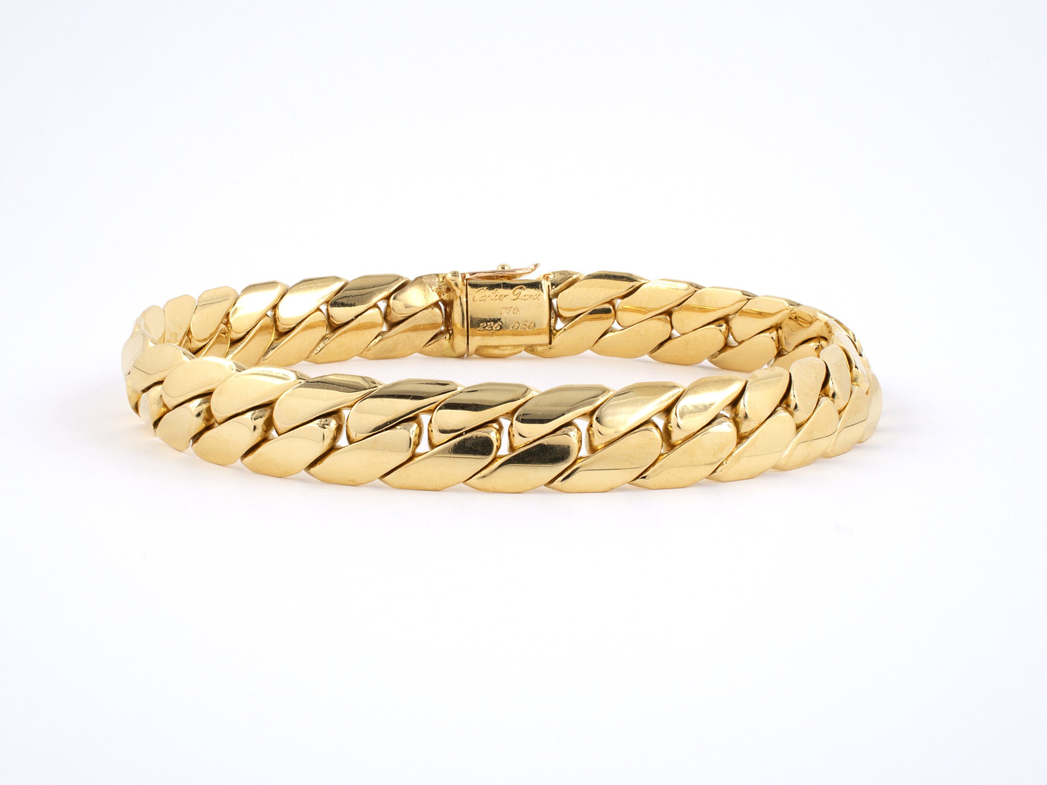 Men's Gold Link Bracelet – Nialaya