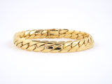 72995 - SOLD - Cartier Gold Curb Link Bracelet