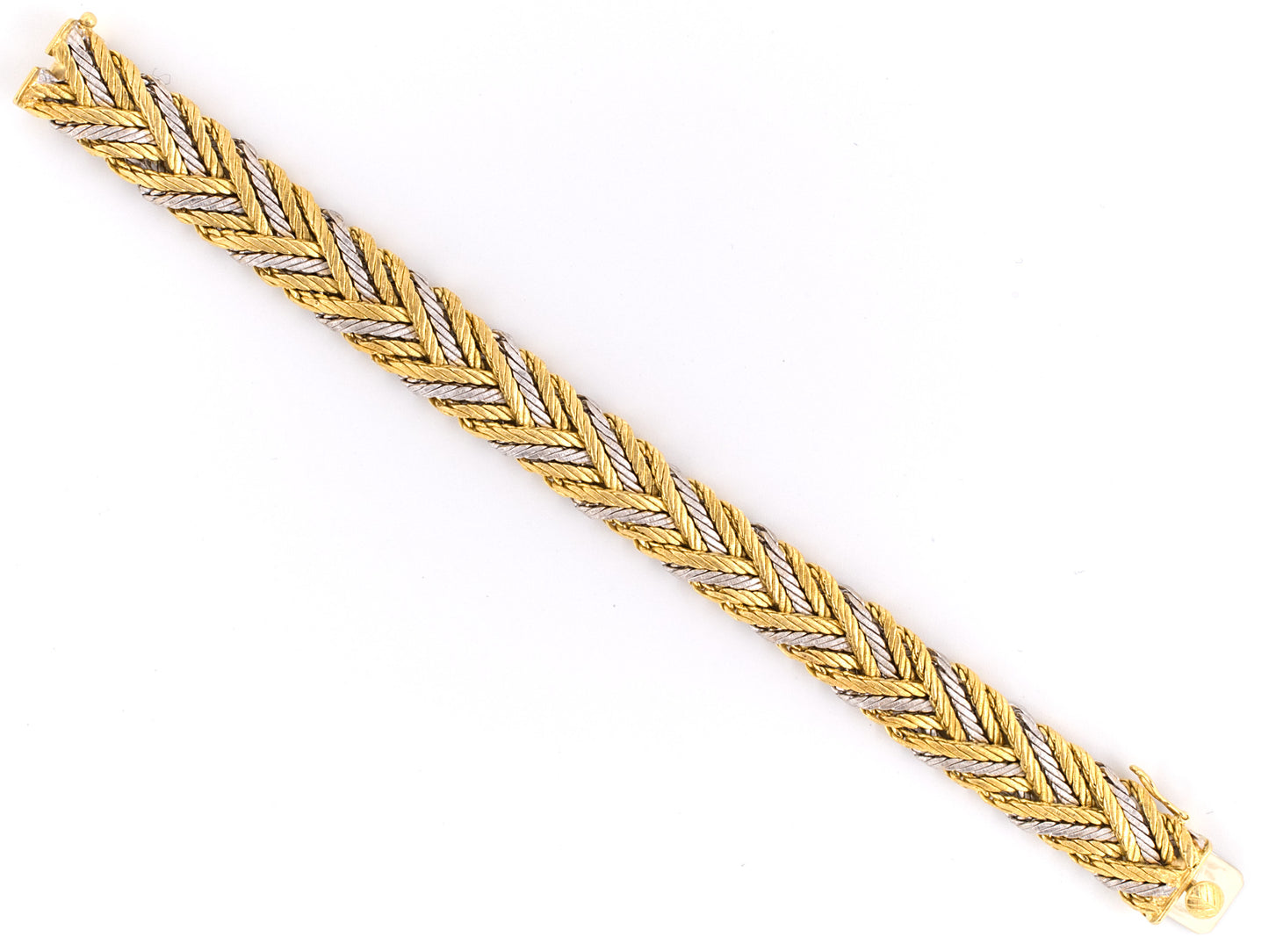 73001 - Circa 2009 Buccellati FIAMMATO Gold Woven Bracelet
