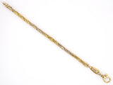 73040 - Gorello Gold Criss Cross Bracelet