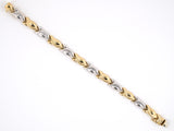 73041 - Gold Swirl Link Bracelet