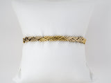 73041 - Gold Swirl Link Bracelet