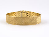 73043 - SOLD - Gold Florentine Brick Bracelet