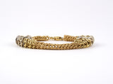 73093 - Carvin French Gold Woven Link Bracelet