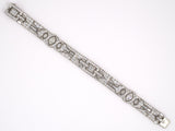 73206 - SOLD - Circa 1925 Art Deco Oscar Heyman Platinum Diamond Bracelet