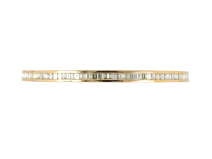 73233 - Gold Diamond Eternity Bangle Bracelet