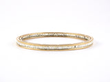 73234 - Gold Diamond Eternity Bangle Bracelet