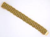 73235 - Gold Woven Mesh Bracelet