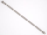 73305 - Art Deco Circa 2005 Tiffany Legacy Platinum Diamond Bracelet