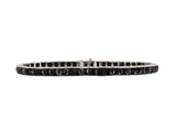 73391 - Art Deco Oscar Heyman Platinum Onyx Straight Line Bracelet