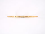 73423 - SOLD - Gold Carved Bangle Bracelet