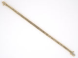 73445 - SOLD - Diamond Block Tennis Bracelet