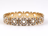 73496 - Victorian Gold Diamond Bangle Bracelet