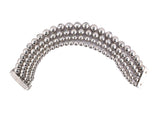 73561 - SOLD - Circa 2000 Cartier La Nouvelle Vague Gold Diamond Bracelet