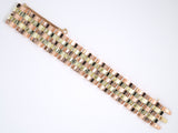 73564 - Retro Gold 2 Tone 4-Row Link Bracelet