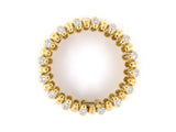 73668 - Webb Gold Platinum Diamond Alternating Link Bracelet