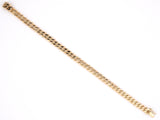 73678 - SOLD - Gold Curb Link Bracelet