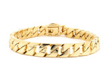 73703 - Tiffany Italy Gold Curb Link Bracelet