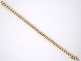 73704 - SOLD - Gold Diamond Straight Line Bracelet