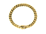 73732 - Italy Gold Flat Curb Link Bracelet