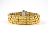 73805 - Roberto Coin Gold Diamond Ruby Bracelet