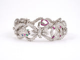 77663 - Platinum Diamond Love Bracelet