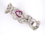 77663 - Platinum Diamond Love Bracelet