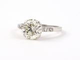 900016 - Art Deco Platinum Diamond Engagement Ring
