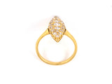 900045 - SOLD - Victorian Gold Diamond Dinner Ring